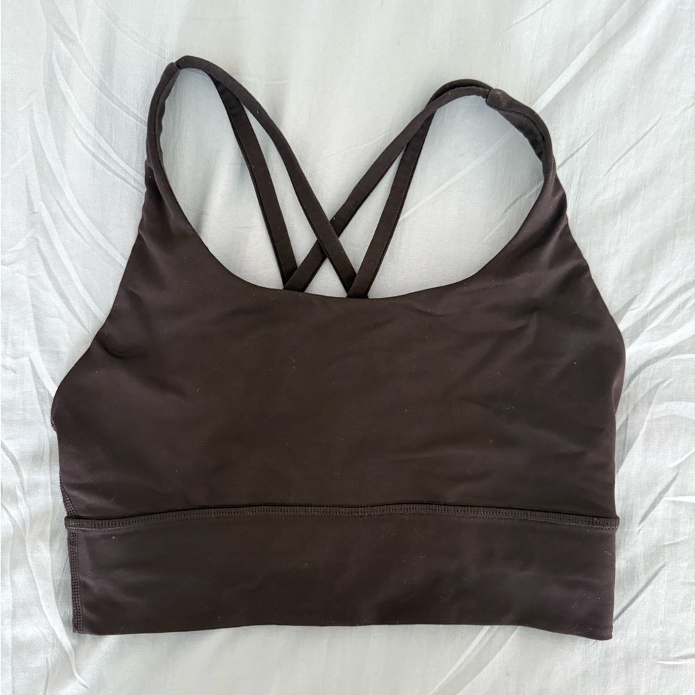 Lululemon Energy Longline Bra Medium Support - Black